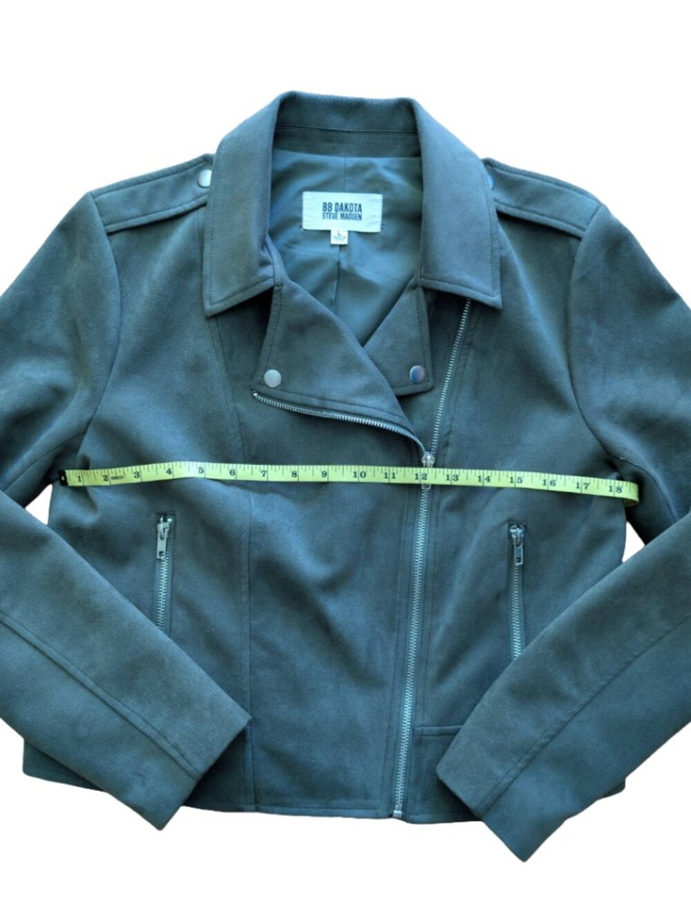 BB Dakota by Steve Madden | Faux Suede Moto Jacket | W | L